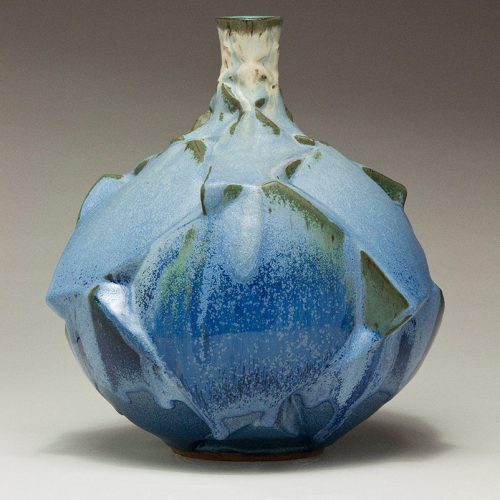 Blue Trifecta - Ceramic Pot