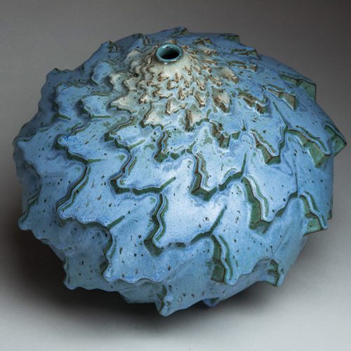 Rain Bands - Ceramic Pot