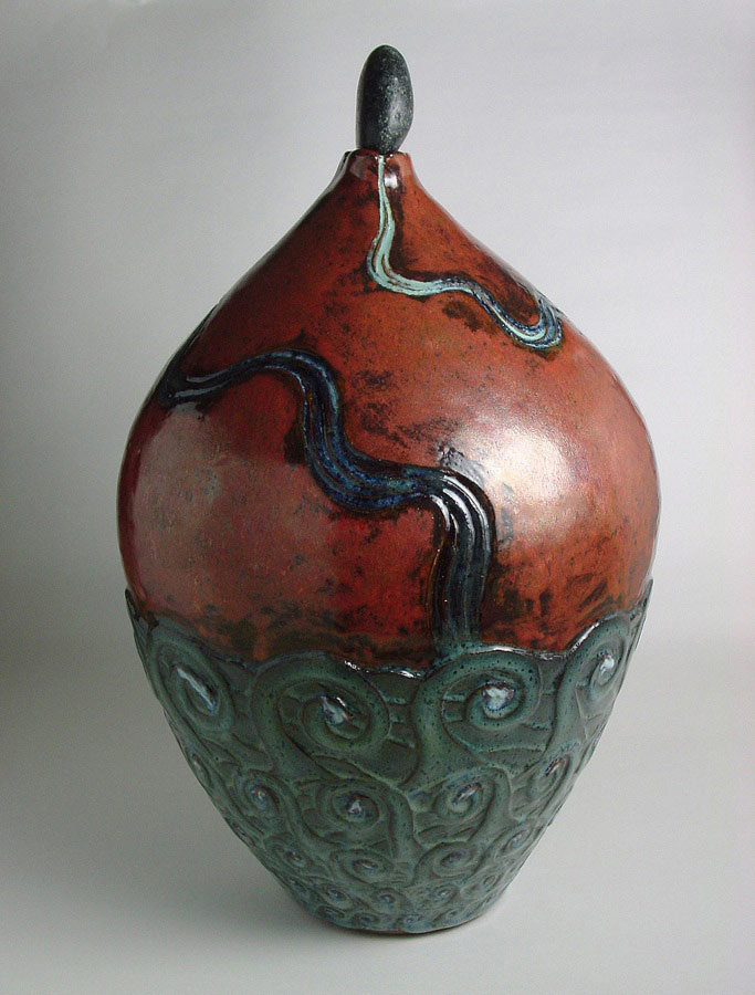 The Water of Life and the Infinite Ocean 7 - Ceramic vase